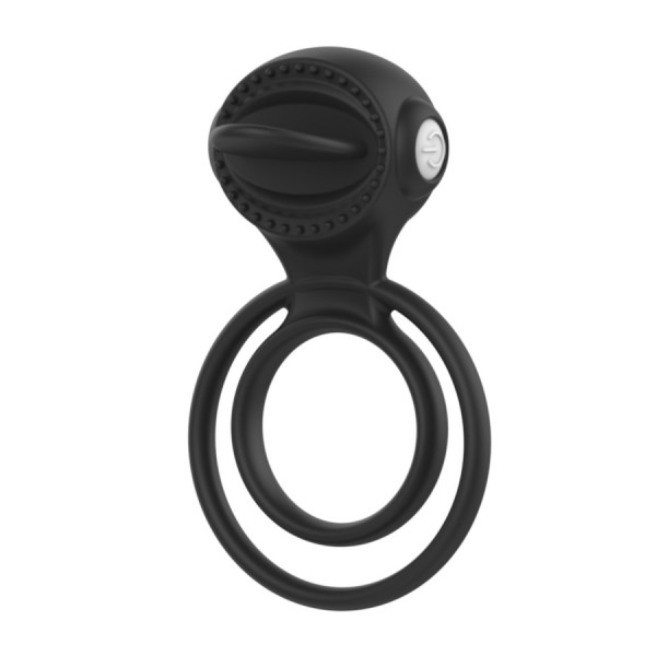 Anneau vibrant 1 seul mode de vibration très extensible noir 